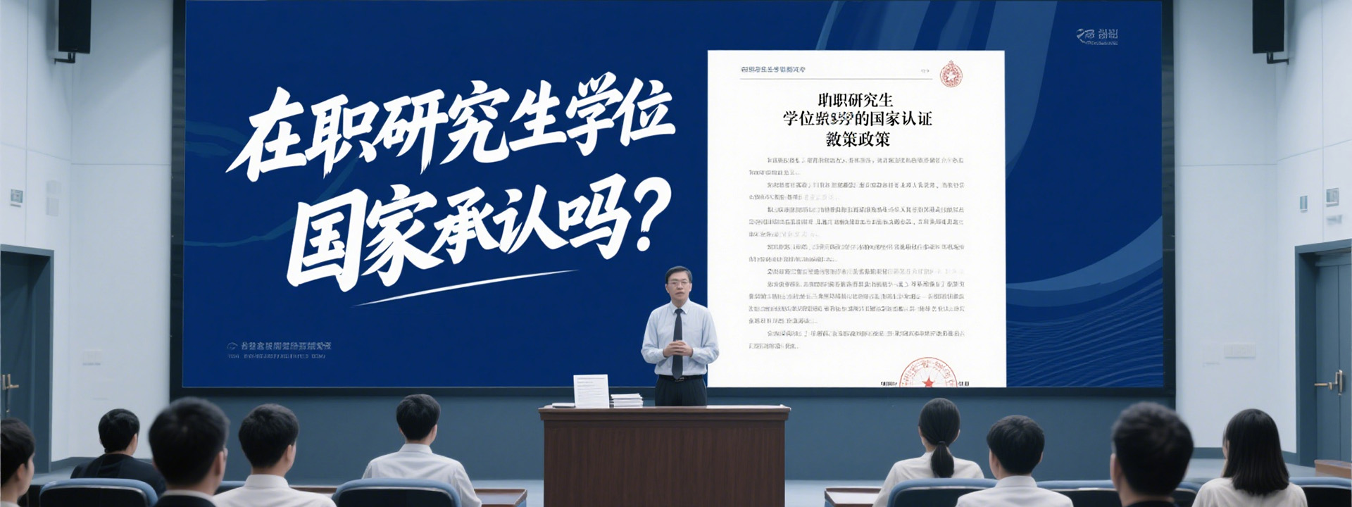 在职研究生学位国家承认吗？