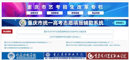 重庆市2025年高考成绩查询及志愿填报指南