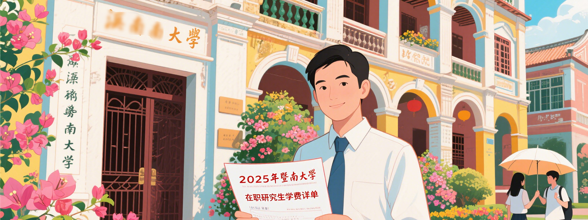 2025年暨南大学在职研究生学费详单