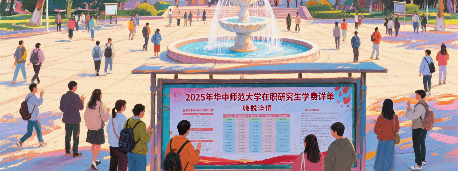 2025年华中师范大学在职研究生学费详单