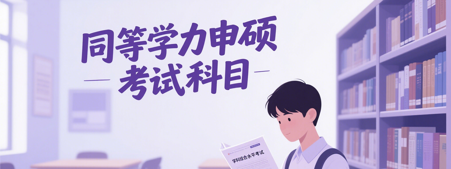 同等学力申硕考试科目