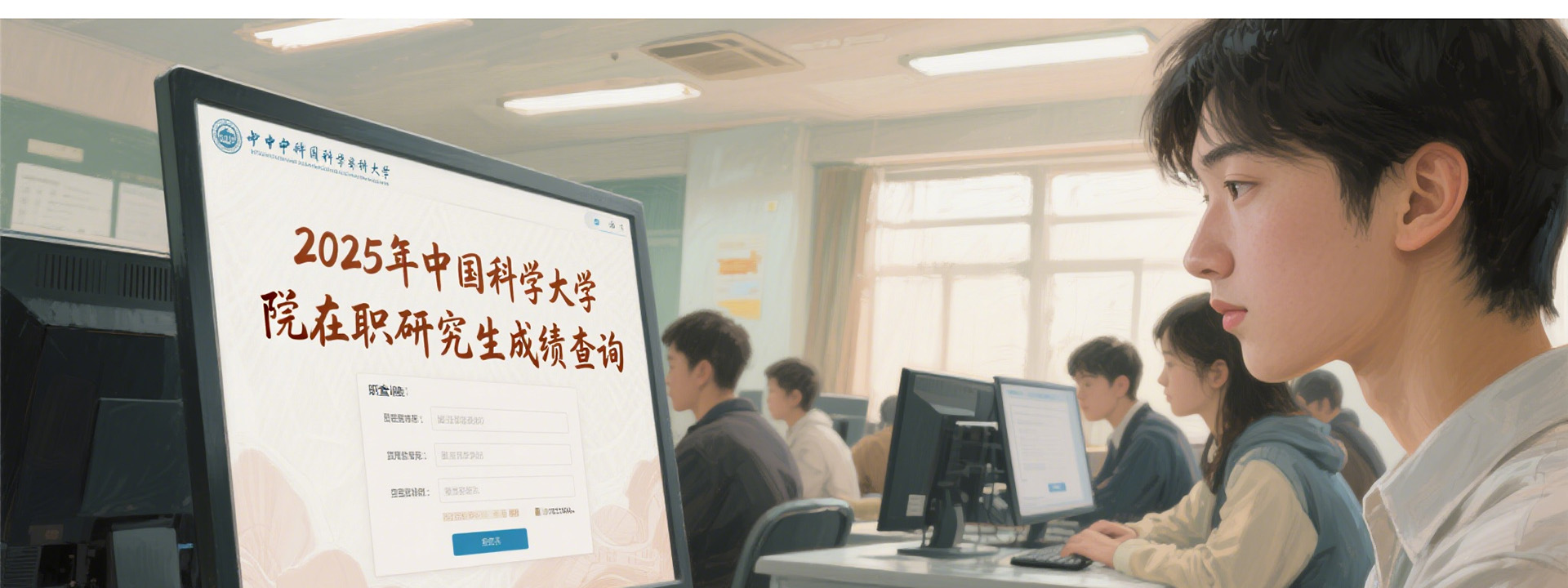 2025年中国科学院大学在职研究生成绩查询