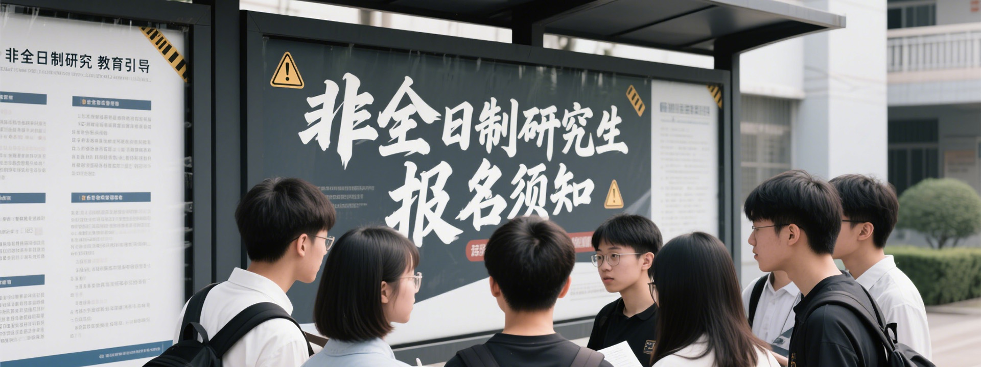 非全日制研究生报名须知