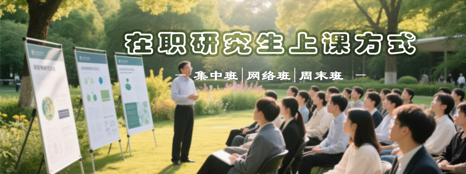 在职研究生上课方式