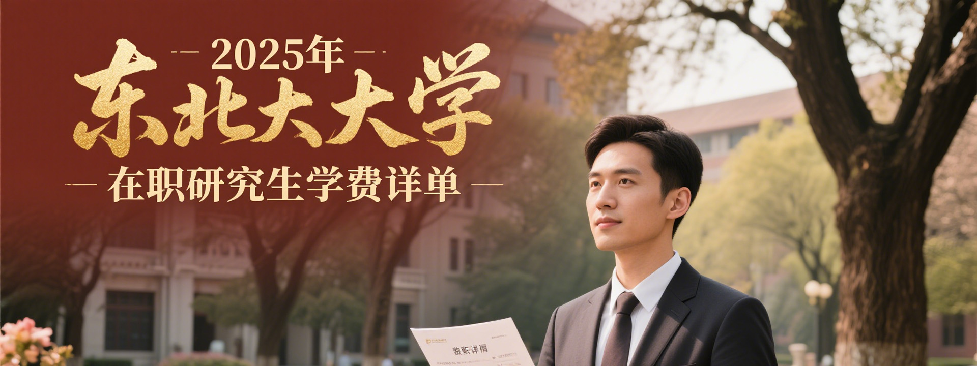 2025年东北大学在职研究生学费详单