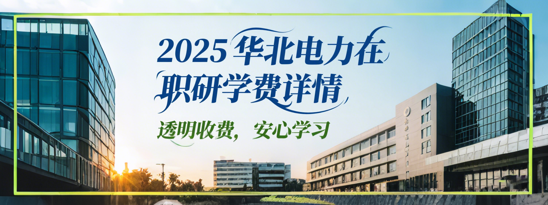 2025年华北电力大学在职研究生学费详单