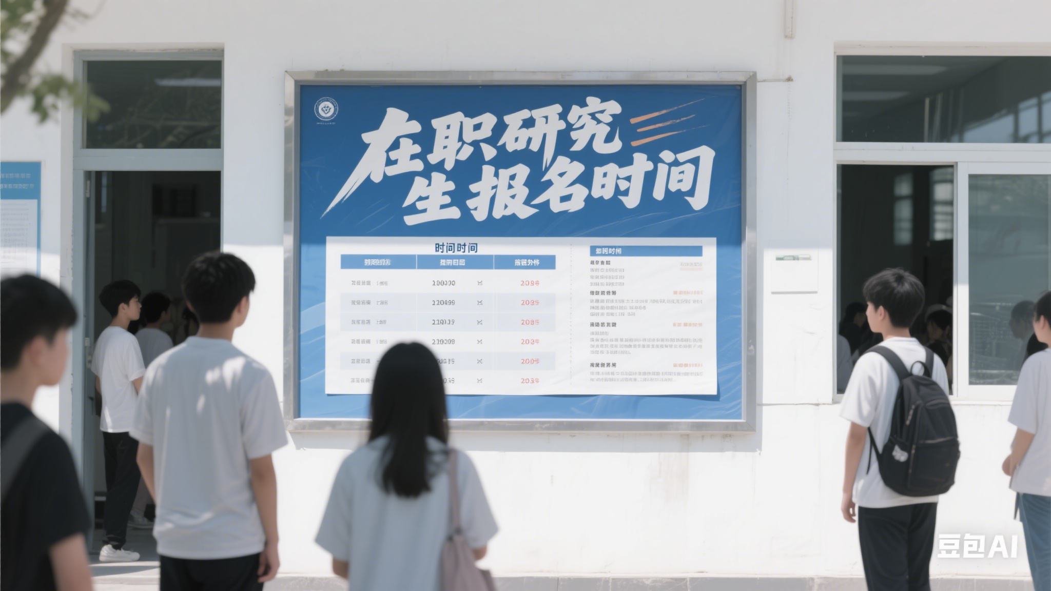 在职研究生报名时间