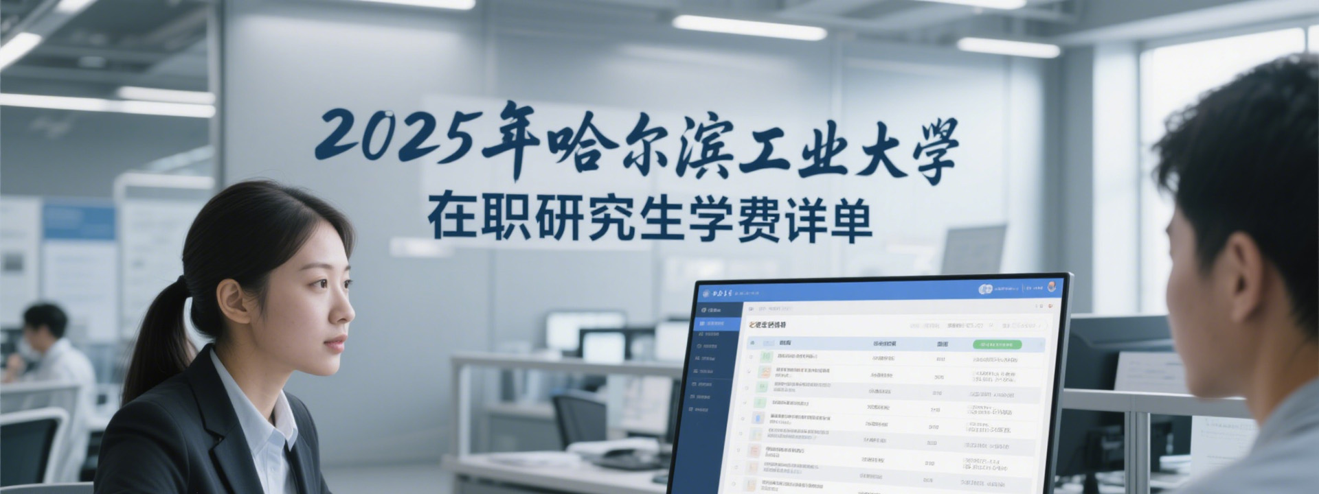 2025年哈尔滨工业大学在职研究生学费详单