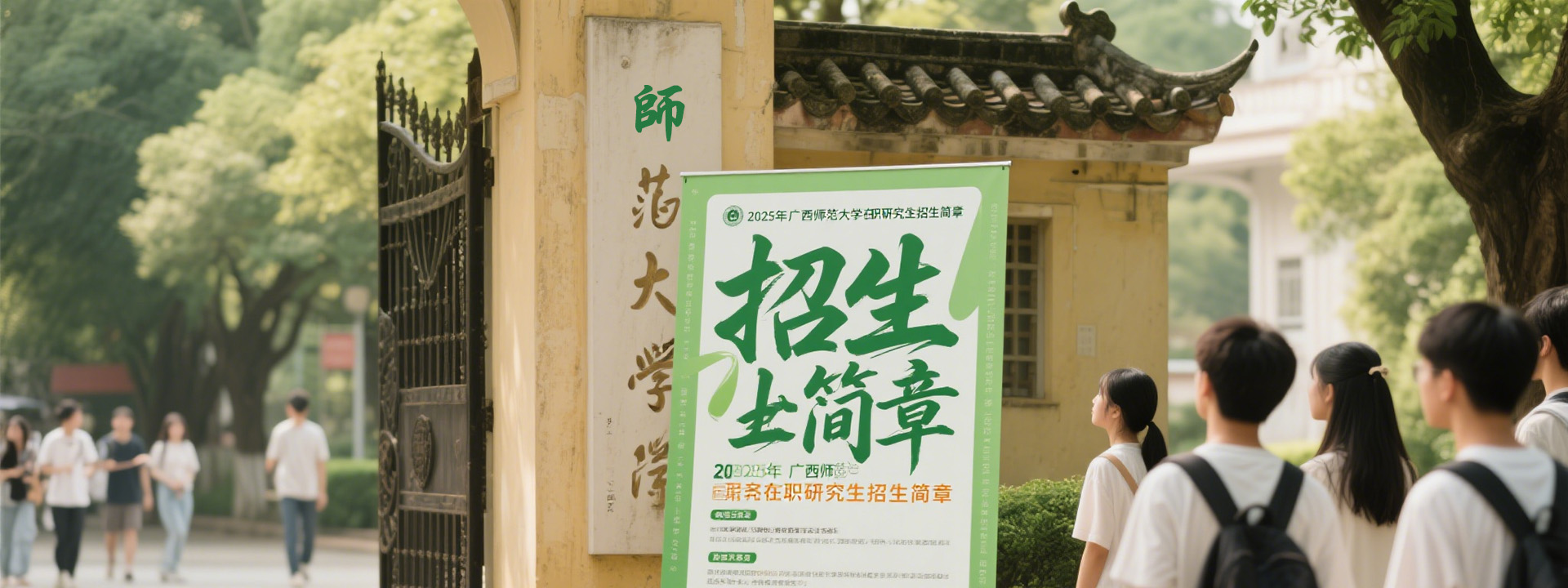 2025年广西师范大学在职研究生招生简章